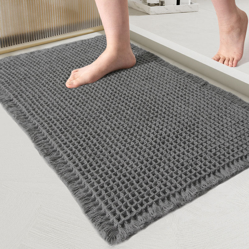TYIIMAX™ Waffle Quick-Dry Bath Mat | Ultra Absorbent Non-Slip Floor Rug