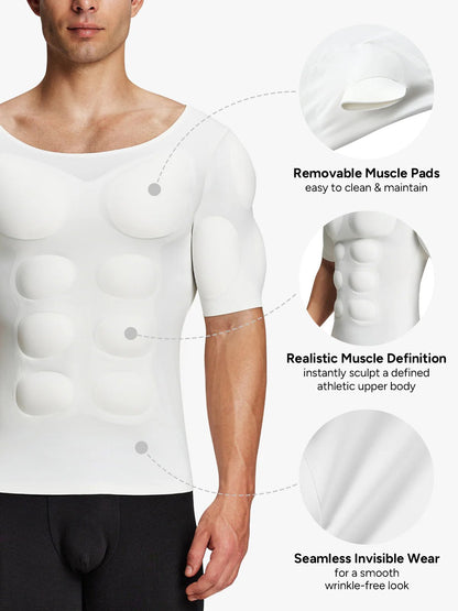 Men's Muscle Enhancement Shaping Top – Instant Sculpted Look