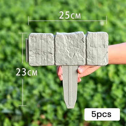 Plastic Garden Retaining Fence