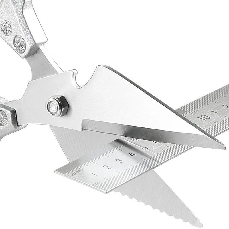 ✂️ Heavy-Duty Kitchen Scissors - Multi-Function & Dishwasher Safe, Perfect for Poultry, Herbs and Daily Use 🍗✨