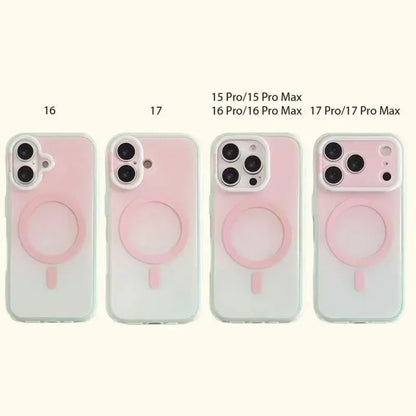 TYIIMAX™ Magnetic Gradient Phone Case with Liquid Stand for iPhone