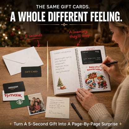 🎄 Christmas Gift Card Album 🎁