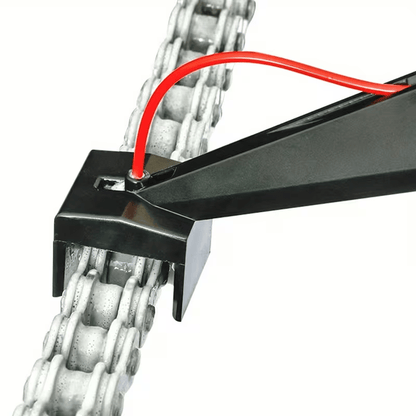 Tool For Applying Chain Lubricant Without Mess