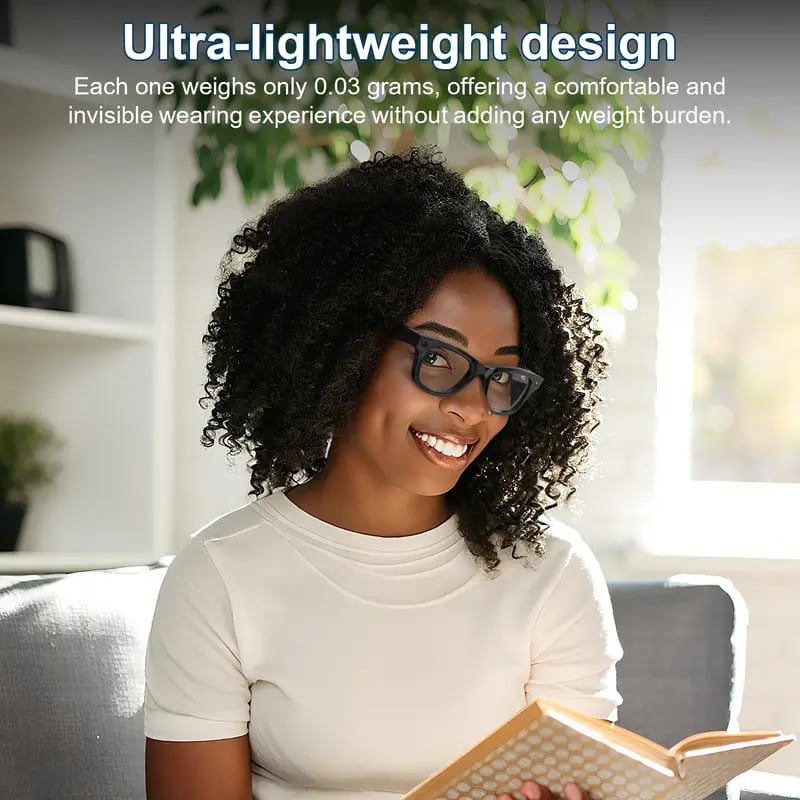 LED Light Blocking Stickers for Smart Glasses – Discreet Privacy Cover
