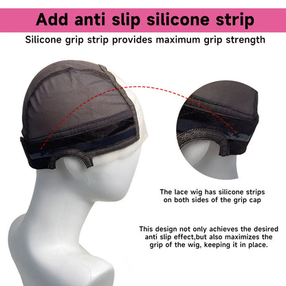 Lace Wig Grip Cap – Glueless, Reusable, and Built for Real Life