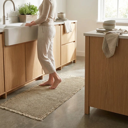 TYIIMAX™ Waffle Quick-Dry Bath Mat | Ultra Absorbent Non-Slip Floor Rug
