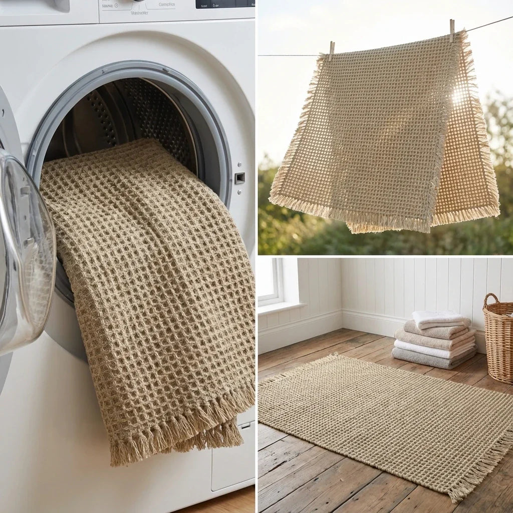 TYIIMAX™ Waffle Quick-Dry Bath Mat | Ultra Absorbent Non-Slip Floor Rug