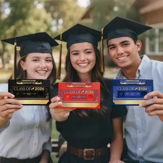 🎓 Voice Recordable Graduation Greeting Card