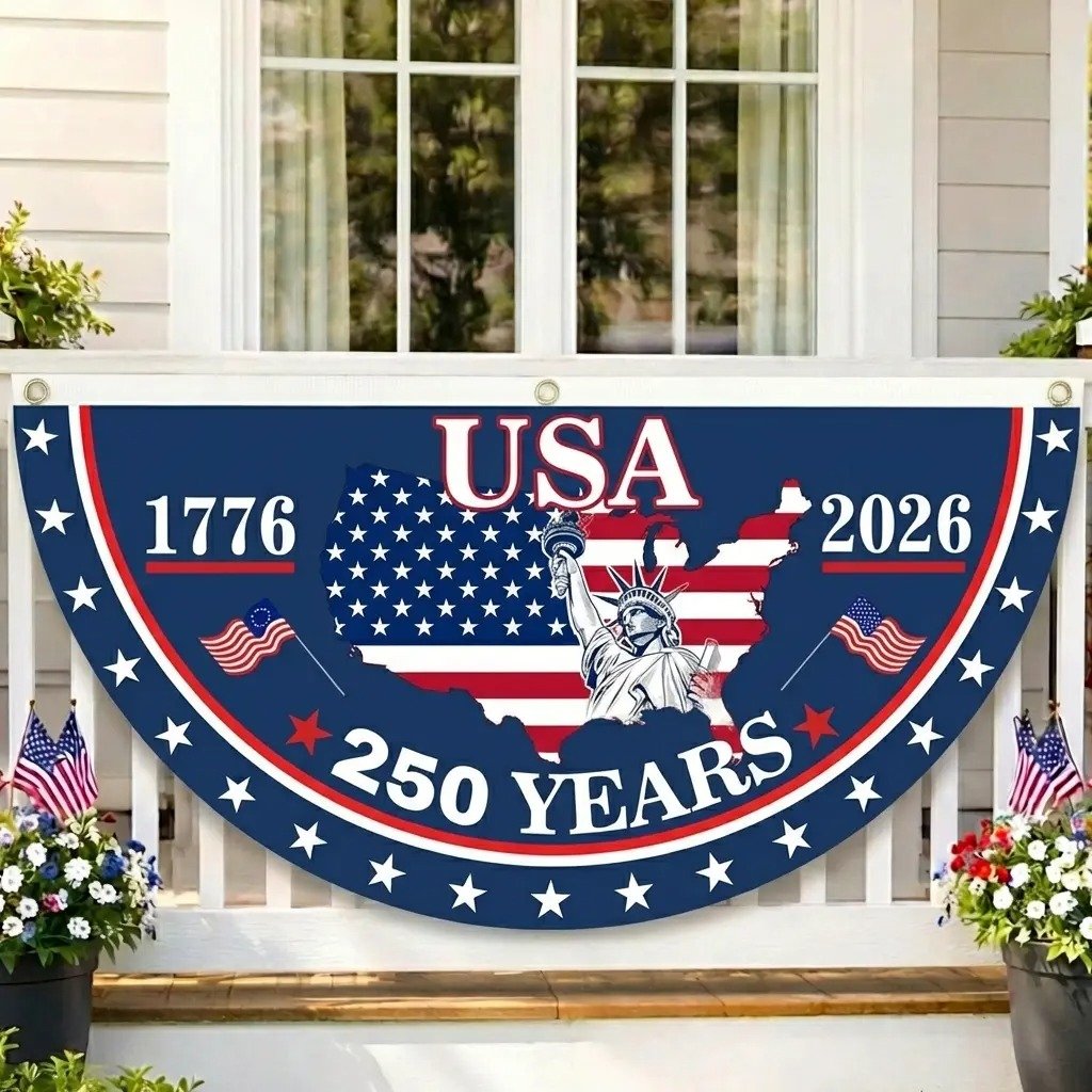 250th Anniversary USA Fan Flag & More – Celebrate America's 250th