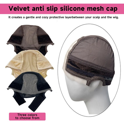 Lace Wig Grip Cap – Glueless, Reusable, and Built for Real Life