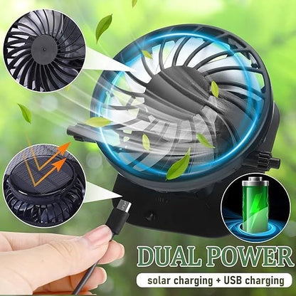 Ultralight UV Protection Baseball Cap with Solar Fan – 2026 New