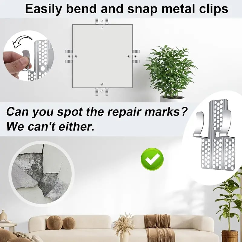 TYIIMAX™ Professional Drywall Repair Clips Kit