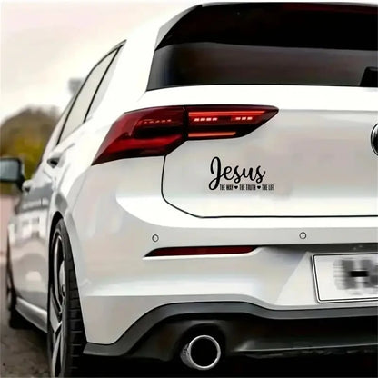 🖤 Creative Letter Pattern Car Sticker