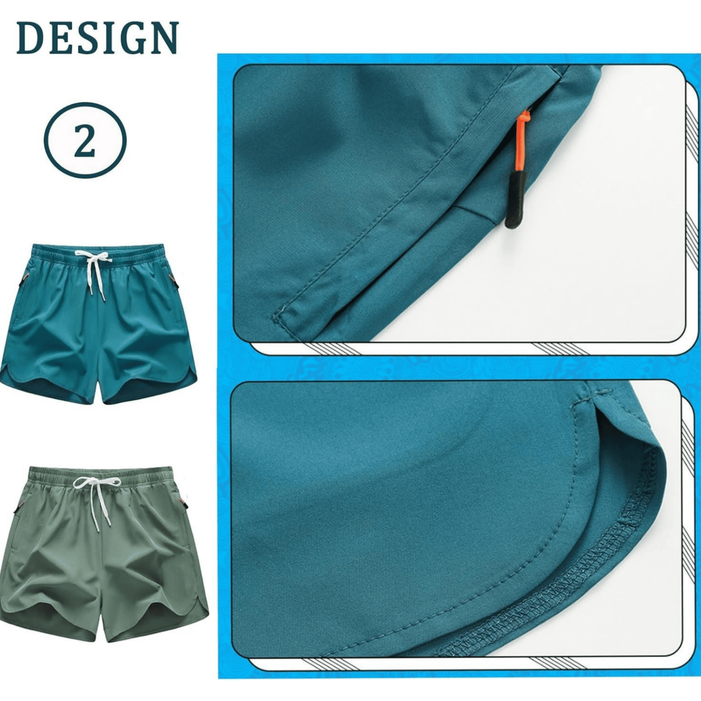 🏃‍♂️Men's  Running Shorts – Quick-Dry Athletic Gym Shorts