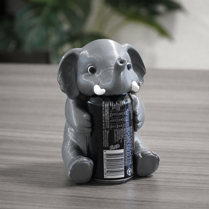 Fun Animal Can Cover | 3D-Printed Drink Can Dust Cover for Soda Cans, Parties, Camping & Fun Gifts