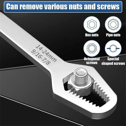Universal Dual-Head Torx Spanner | 8–22 mm, Non-Slip | Free Shipping Today Only