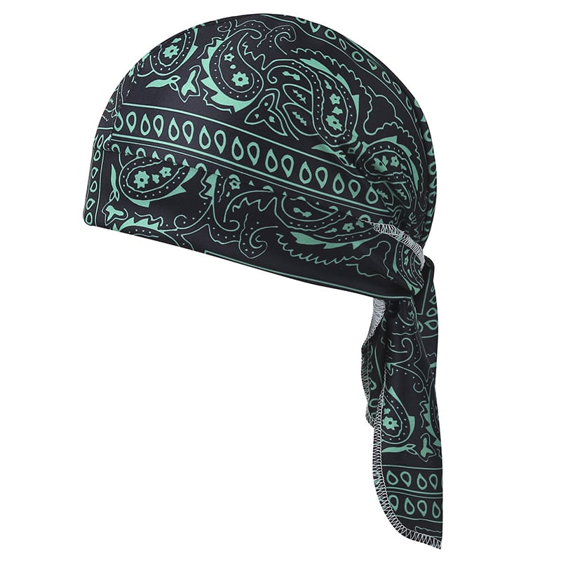 Cooling Paisley Helmet Liner & Headscarf