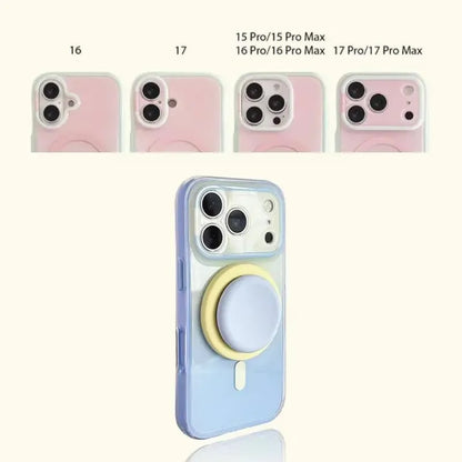 TYIIMAX™ Magnetic Gradient Phone Case with Liquid Stand for iPhone