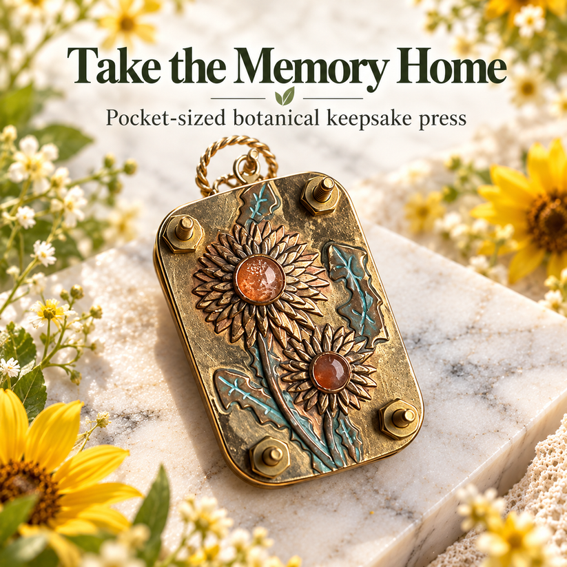 🌼Mini Flower Press | Small Portable Pocket Press