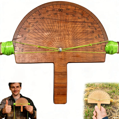 Handcrafted Wooden Precision Angle Finder