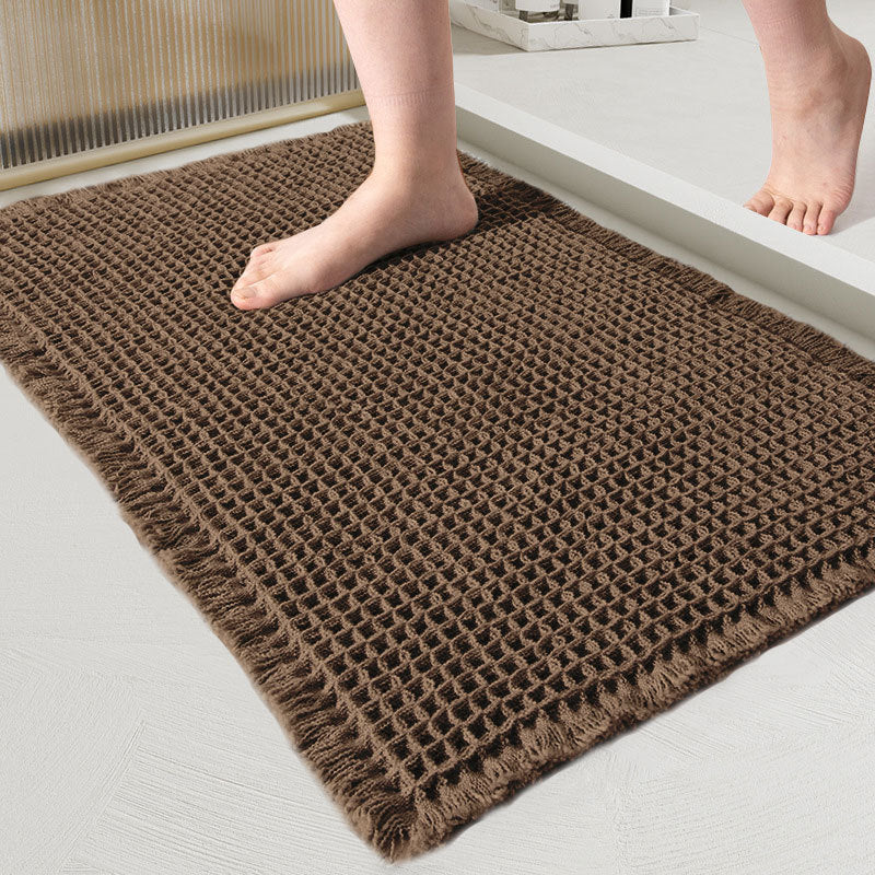 TYIIMAX™ Waffle Quick-Dry Bath Mat | Ultra Absorbent Non-Slip Floor Rug