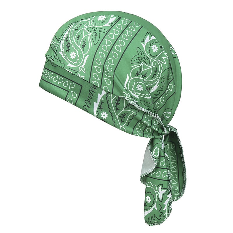 Cooling Paisley Helmet Liner & Headscarf