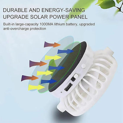 Ultralight UV Protection Baseball Cap with Solar Fan – 2026 New