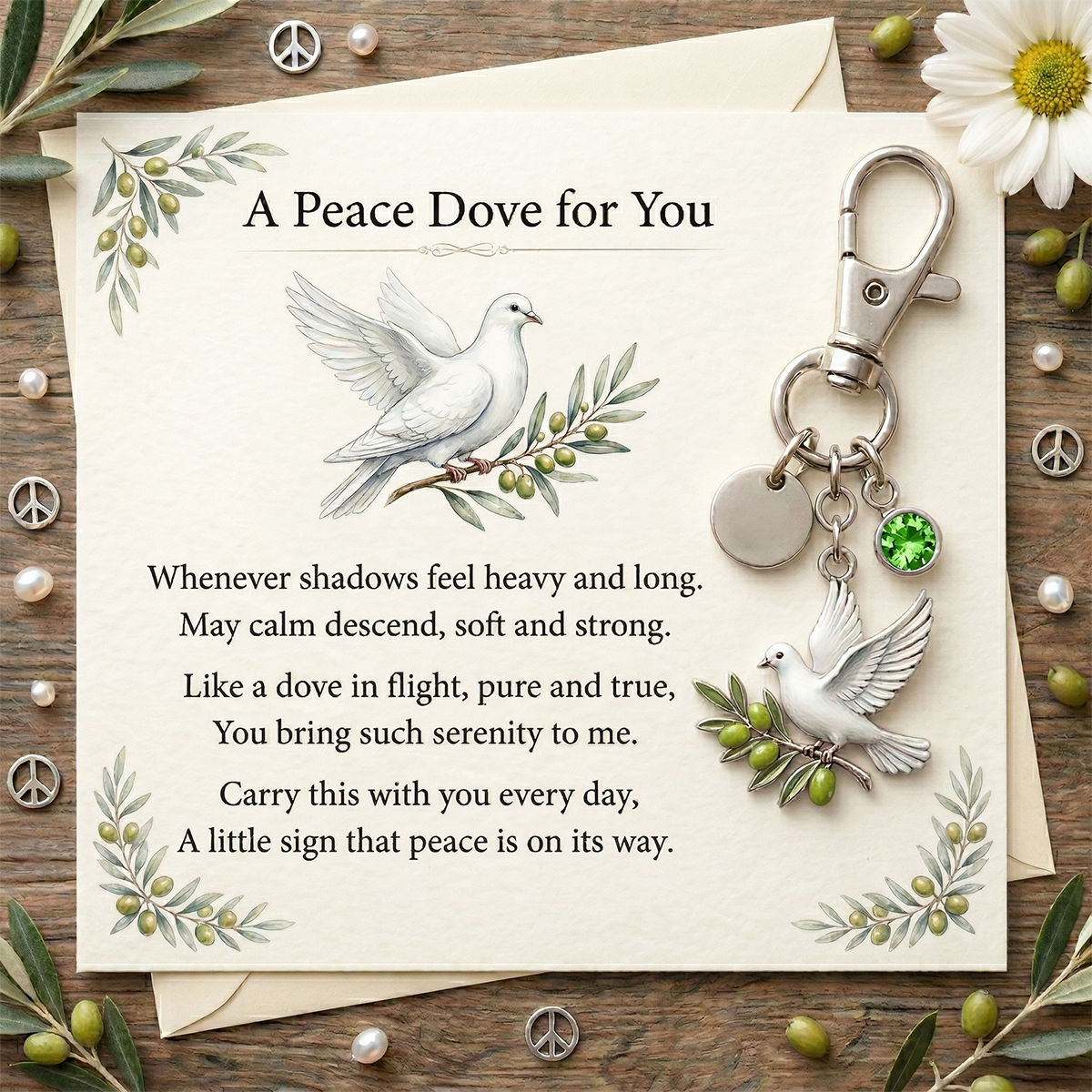 A Little Hummingbird for You keychain-A Meaningful Mother’s Day Gift Filled with Love & Comfort