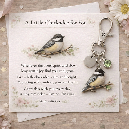 A Little Hummingbird for You keychain-A Meaningful Mother’s Day Gift Filled with Love & Comfort
