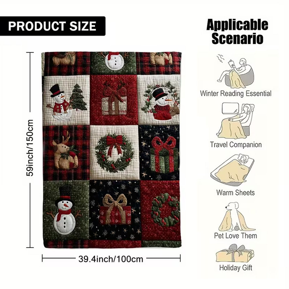 🎁✨ Patchwork Blanket | A Cozy Gift They’ll Love ❤️