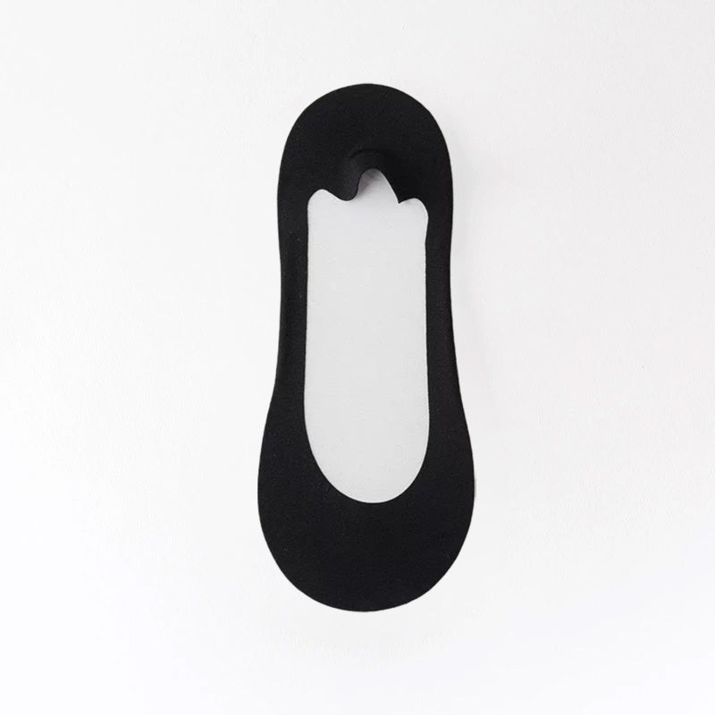 Women's Thickened Sponge-Soled Boat Socks - Sweat-Absorbent, Shock-Proof, Anti-Slip, and Invisible