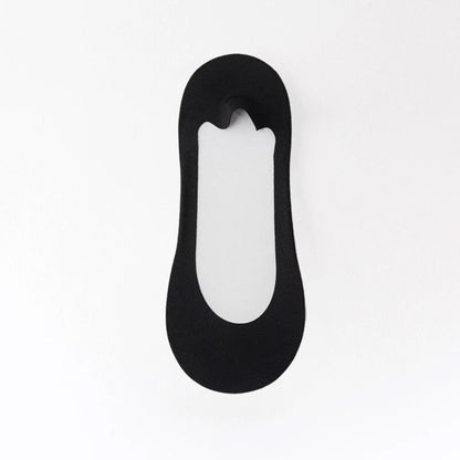 Women's Thickened Sponge-Soled Boat Socks - Sweat-Absorbent, Shock-Proof, Anti-Slip, and Invisible