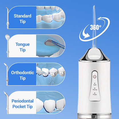 Portable Oral Irrigator – Water Flosser! 💧🦷