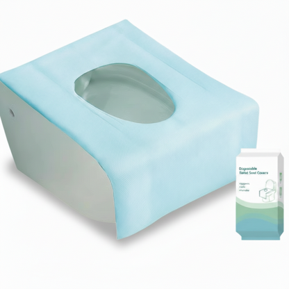 💥Disposable Waterproof Toilet Seat Covers Pack – Hygienic, Comfortable & Perfect for Travel & Public Restrooms 🧳