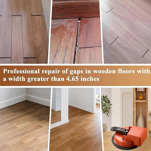 🥳2026 HOT SALE🥳💞50K+ SOLD! 🛠️🔧Heavy-Duty Floor Gap Fixer – 70kg pulling force, 4.65″ suction cup. Closes gaps between floorboards – no need to call a pro! 🏠✨