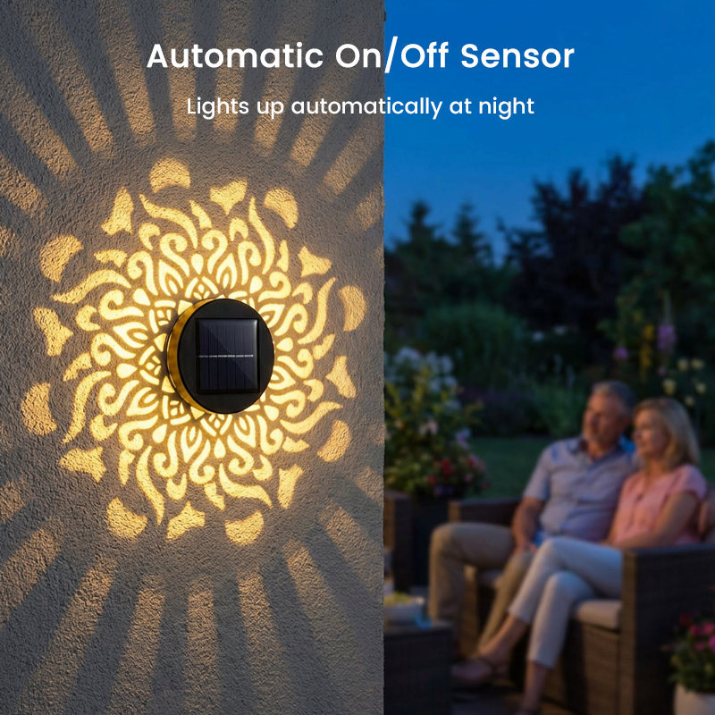Solar-Powered Decor Projection Light