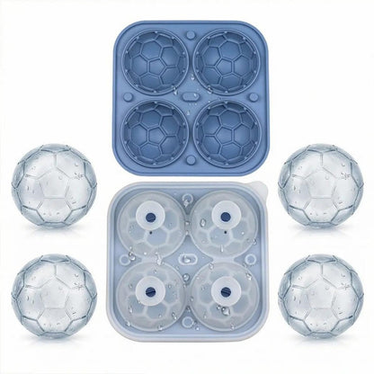 Football Shape Silicone Ice Ball Mold