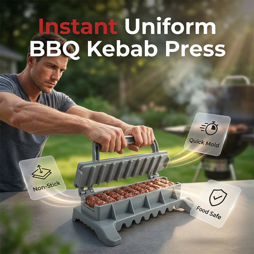 Effortless BBQ Kebab Maker Skewer Tool