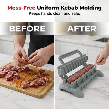 Effortless BBQ Kebab Maker Skewer Tool