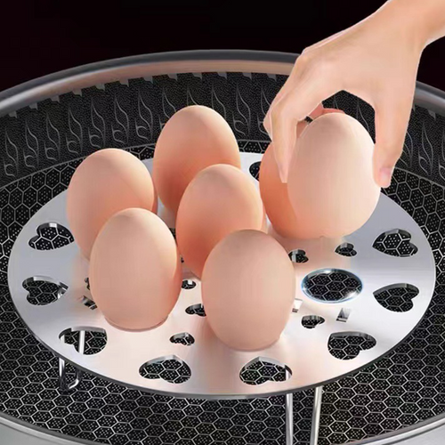 Heat-Safe Egg Steaming Rack