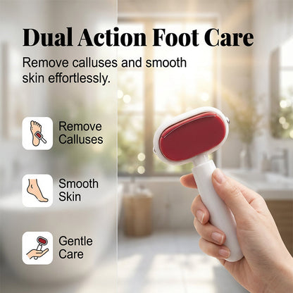 TYIIMAX™ Double-Sided Foot Scraper – Easily Removes Calluses and Dead Skin ✨🦶