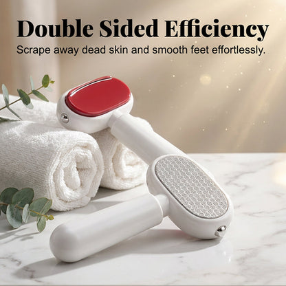 TYIIMAX™ Double-Sided Foot Scraper – Easily Removes Calluses and Dead Skin ✨🦶