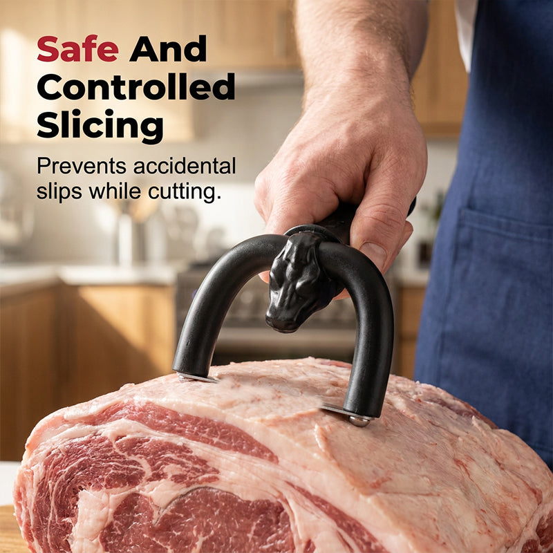 🥩🔪Handheld Fat Trimmer for Beef & Pork – U-shaped curved holder targets surface fat without wasting lean meat. Stainless steel blade, ergonomic grip – prep like a pro! 🧑‍🍳✨