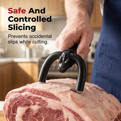 🥩🔪Handheld Fat Trimmer for Beef & Pork – U-shaped curved holder targets surface fat without wasting lean meat. Stainless steel blade, ergonomic grip – prep like a pro! 🧑‍🍳✨
