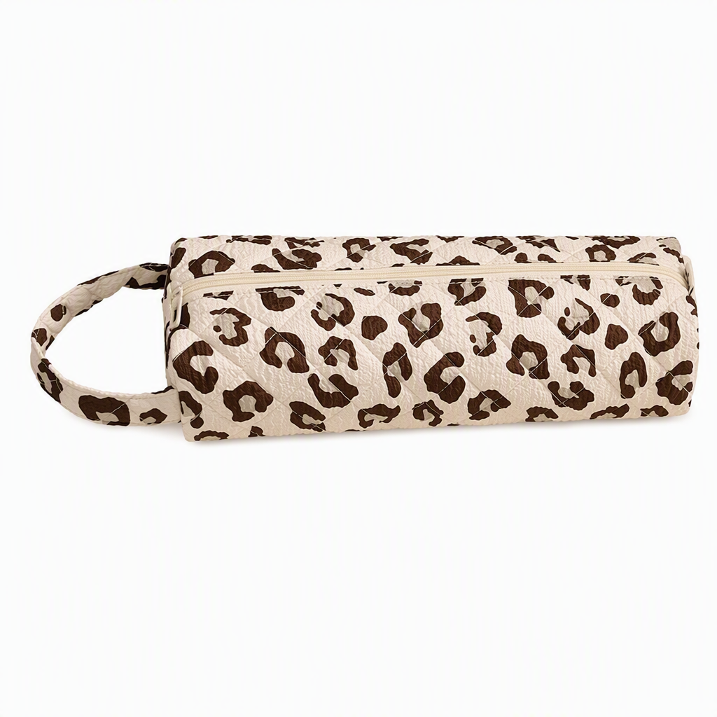 🔥Portable Quilted Travel Storage Bag with Handle for Hair Dryer Curling Iron and Hair Straightener🐆