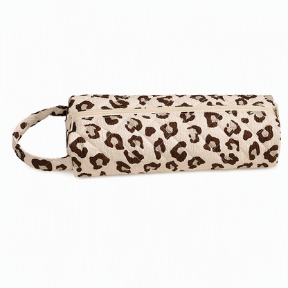 🔥Portable Quilted Travel Storage Bag with Handle for Hair Dryer Curling Iron and Hair Straightener🐆