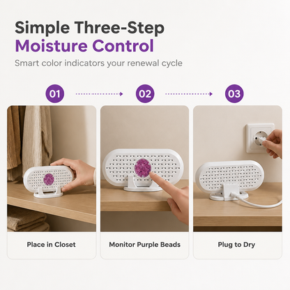 ⏰Mini Reusable Household Dehumidifier.🔥
