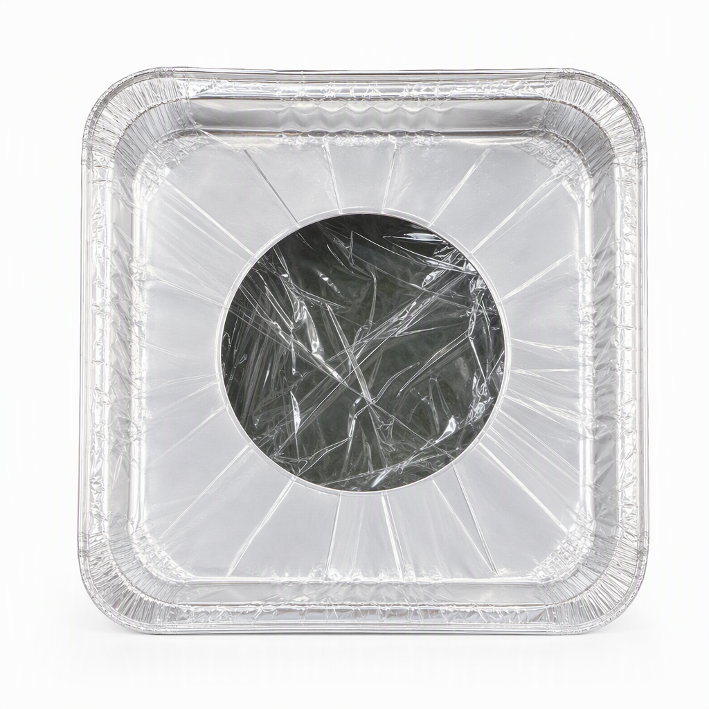 10-Pack Heavy-Duty Foil Gas Stove Burner Liners – Keep Your Hob Clean & Protected with Deep Well Spill Capture 🍳