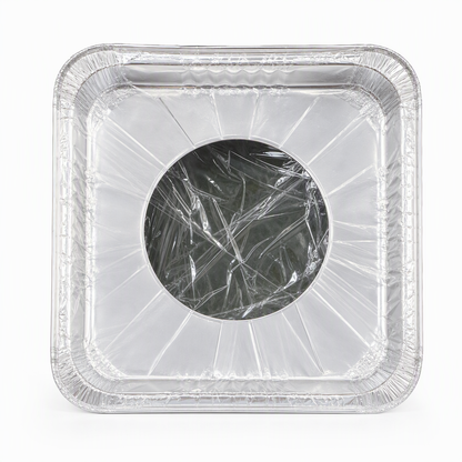 10-Pack Heavy-Duty Foil Gas Stove Burner Liners – Keep Your Hob Clean & Protected with Deep Well Spill Capture 🍳