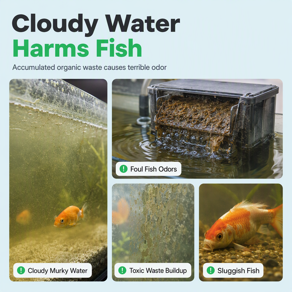 🐠💧 Activated Carbon Filter Cube – honeycomb filtration clears cloudy water, removes odors. Anti-crumble block for crystal-clear aquarium! 🛡️✅